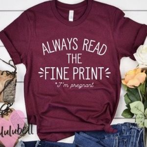 Pregnancy Announcement Shirt